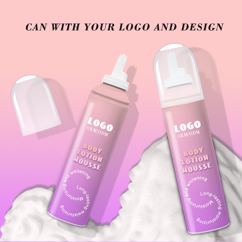 Etter bading er bodylotion-mousse nøkkelen til å ta vare på huden din