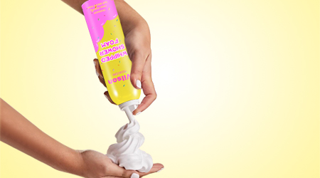 Deling av forsendelse av dusjskum