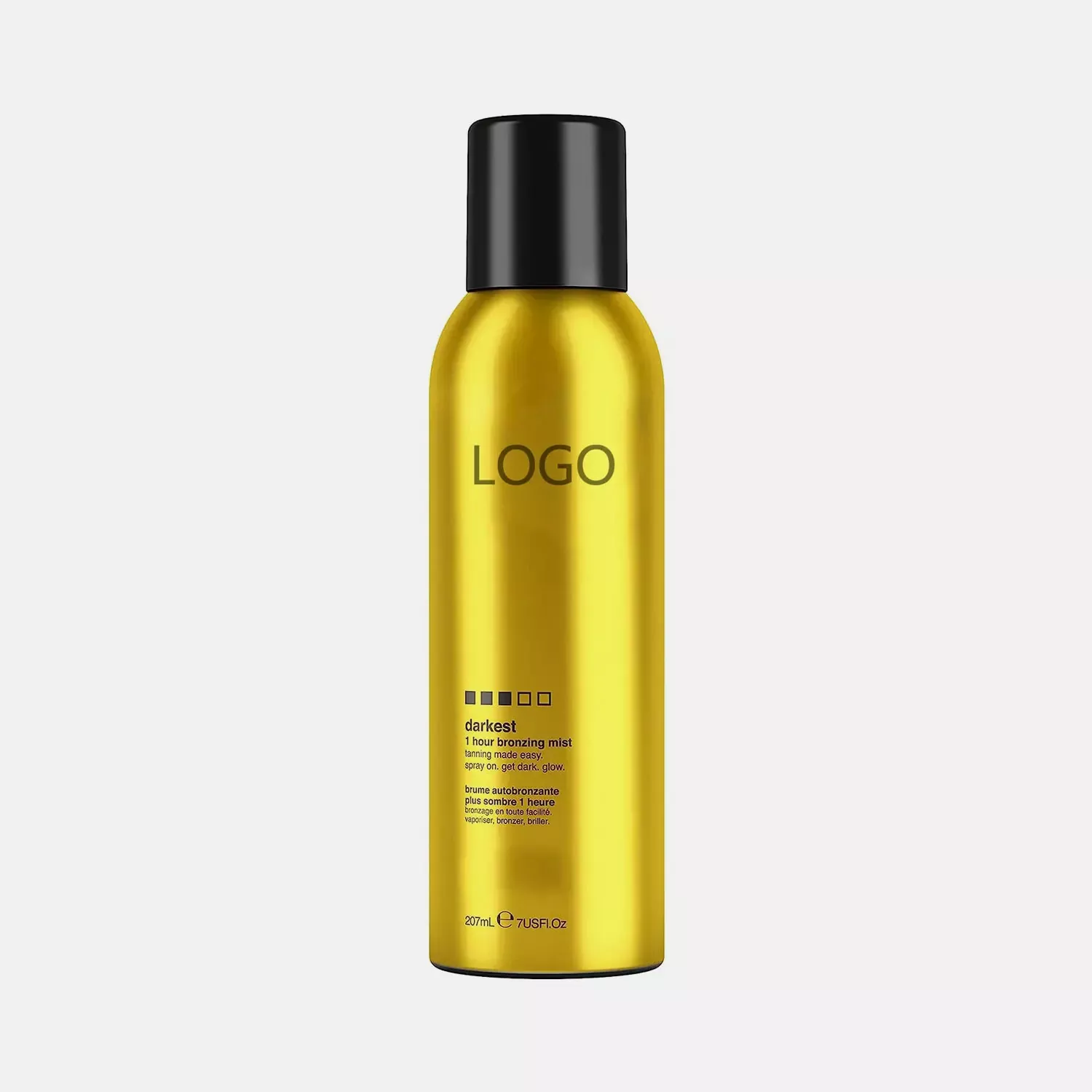 Rask solfri selvbruningsspray